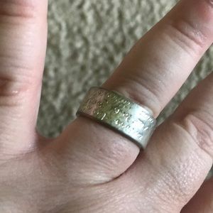 Tiffany and company notes ring size 7